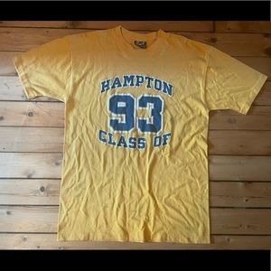 Vintage L Hampton High Class of 1993 Skimmers T shirt Single Stitch Made In USA